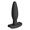 Electrastim - Silicone Noir Rocker Anal Plug Petit